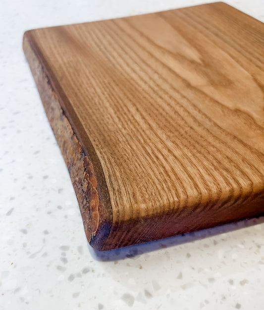 The Nádúr Board – Classic Live-Edge Irish Ash Board
