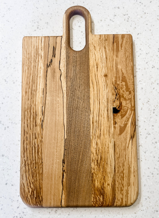 The Draíocht Board – Spalted Beech & Elm Serving Board