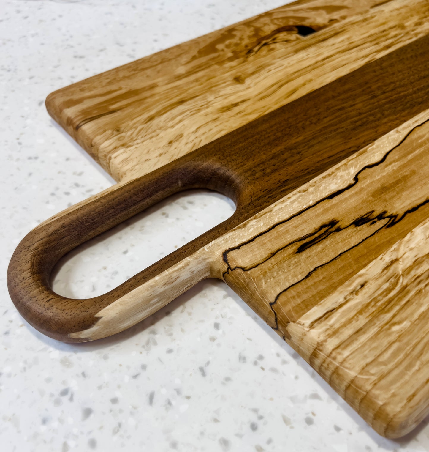 The Draíocht Board – Spalted Beech & Elm Serving Board